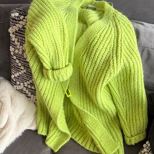 Lime Green Women's Sweater
